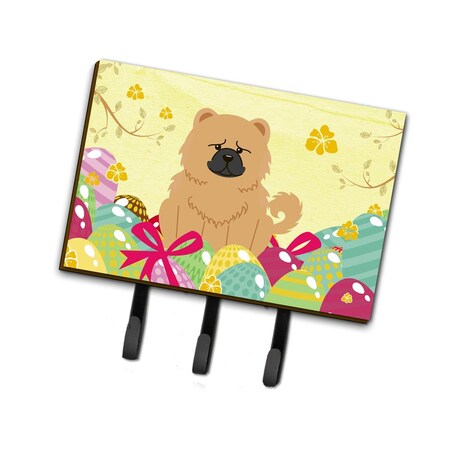 Jensendistributionservices Easter Eggs Chow Chow Cream Leash or Key Holder MI1714000